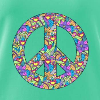 Peace symbol mandela