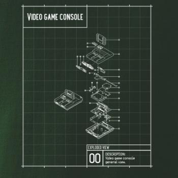 Nákres TV videohra na kazety