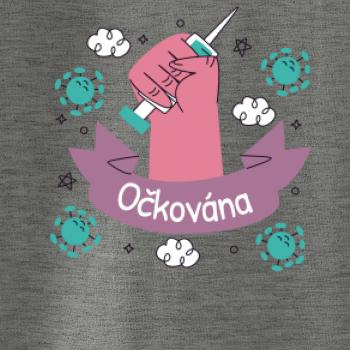 Očkovaná- ruka a striekačka