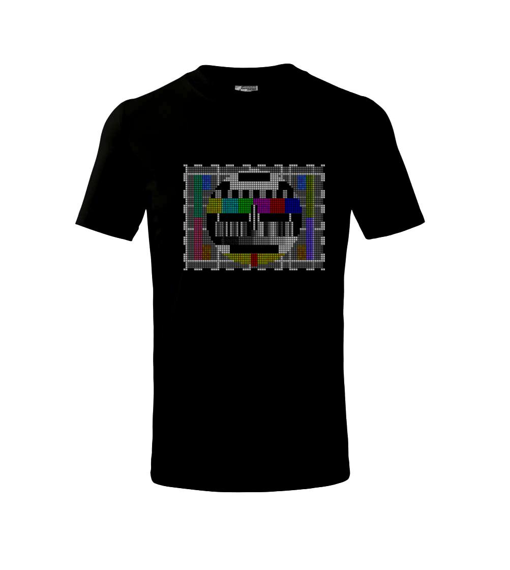 Tričká pre ajťákov - Monoskope tetris - Tričko detské bavlnené