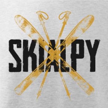 Skialpy nápis lyže Skialpy nápis lyže