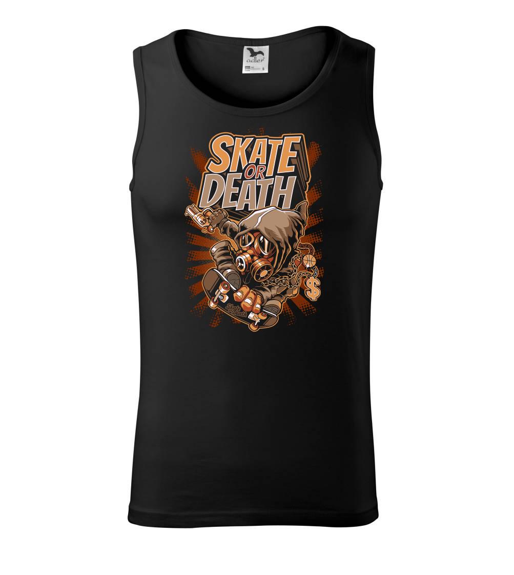 Skate or death plynová maska - Tielko pánske Core