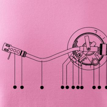 Nákres rameno gramofónu