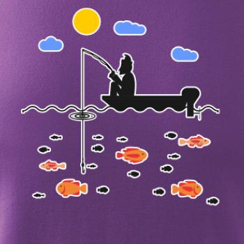 Rybár, ktorý má smolu na loďke