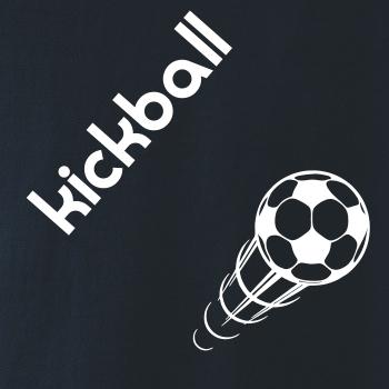 Kickball nápis šikmo Kickball nápis šikmo