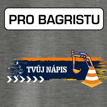 Stavba - vlastní nápis - bagrista