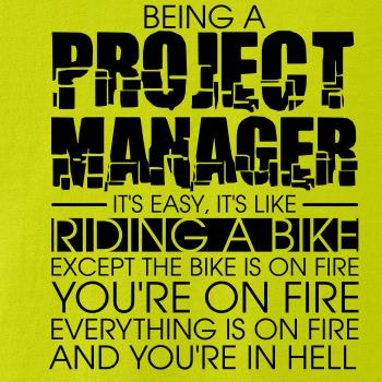 Being A Project Manager - bike