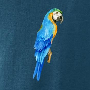 Ara modrá kreslená