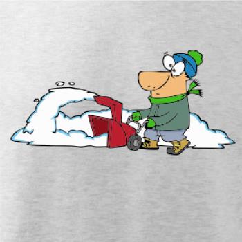 Frézování sněhu kreslené