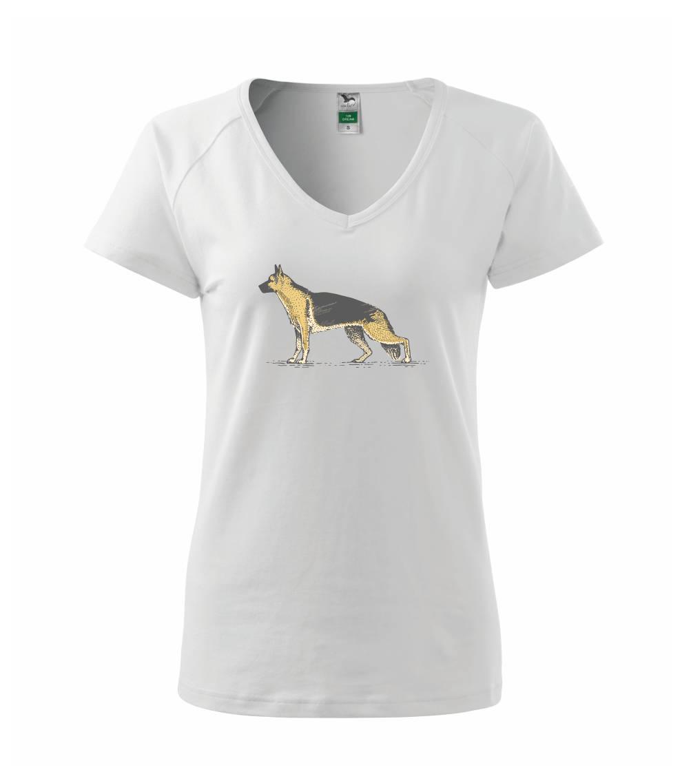 Vintage German shepherd