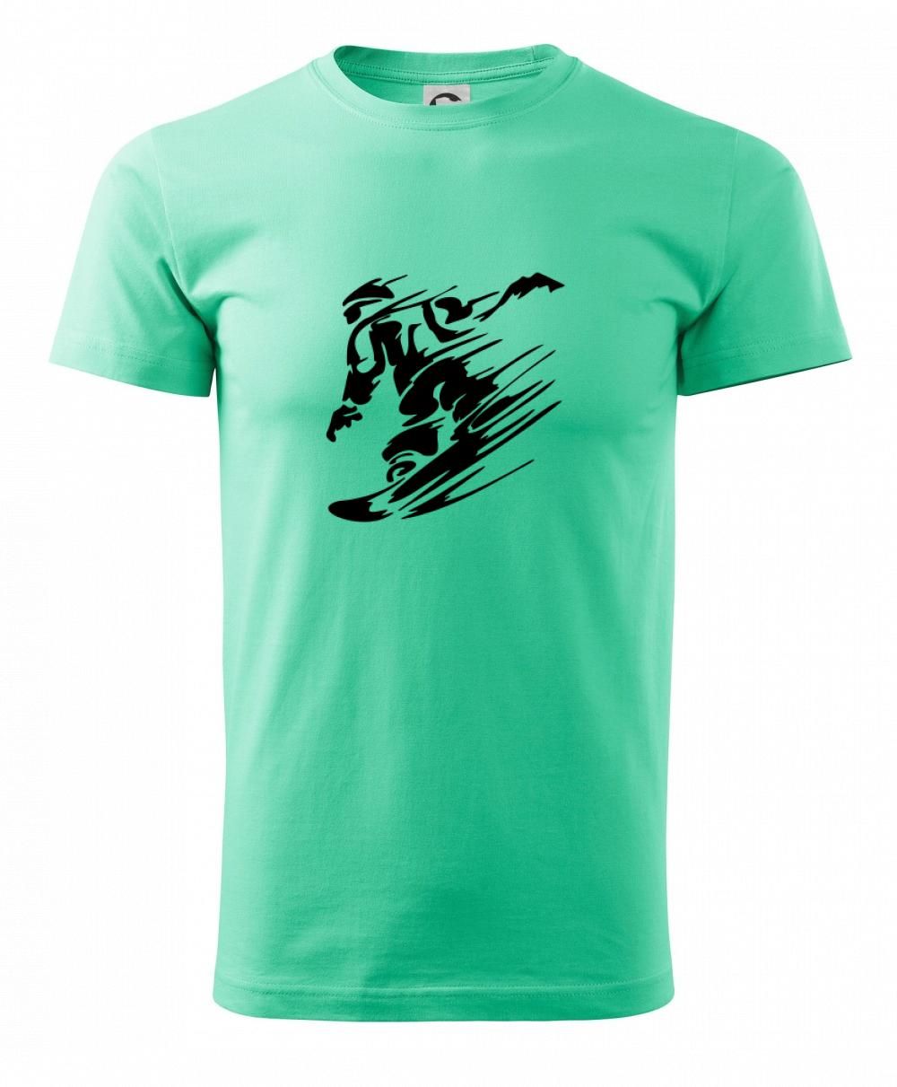 Rychlý snowboardista Rychlý snowboardista