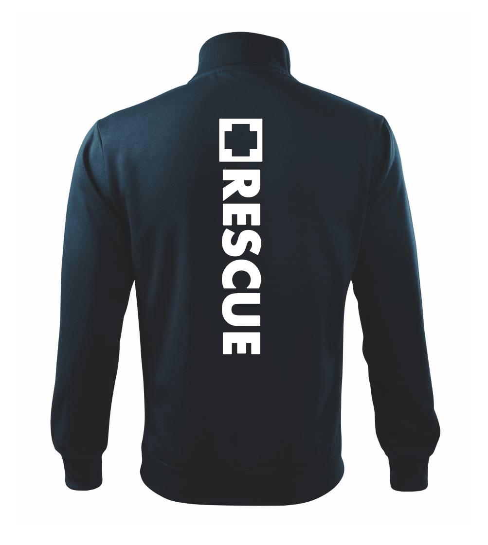 Tričká a mikiny pre záchranárov a lekárov - Kvalitné oblečenie pre zdravotníkov - Hranatý kríž - Rescue - Mikina bez kapucne Adventure