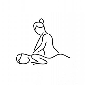 Masáž silueta Masáž silueta