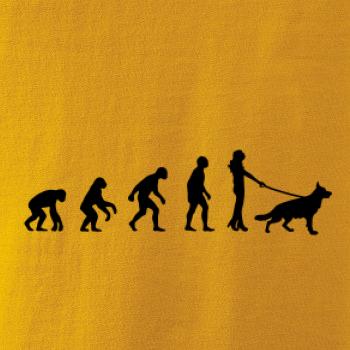 Evolúcia pes Nemecký ovčiak (muž-žena)