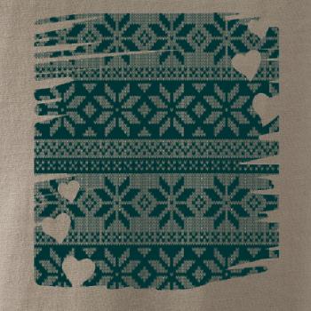 Vianočný vzor v rámčeku