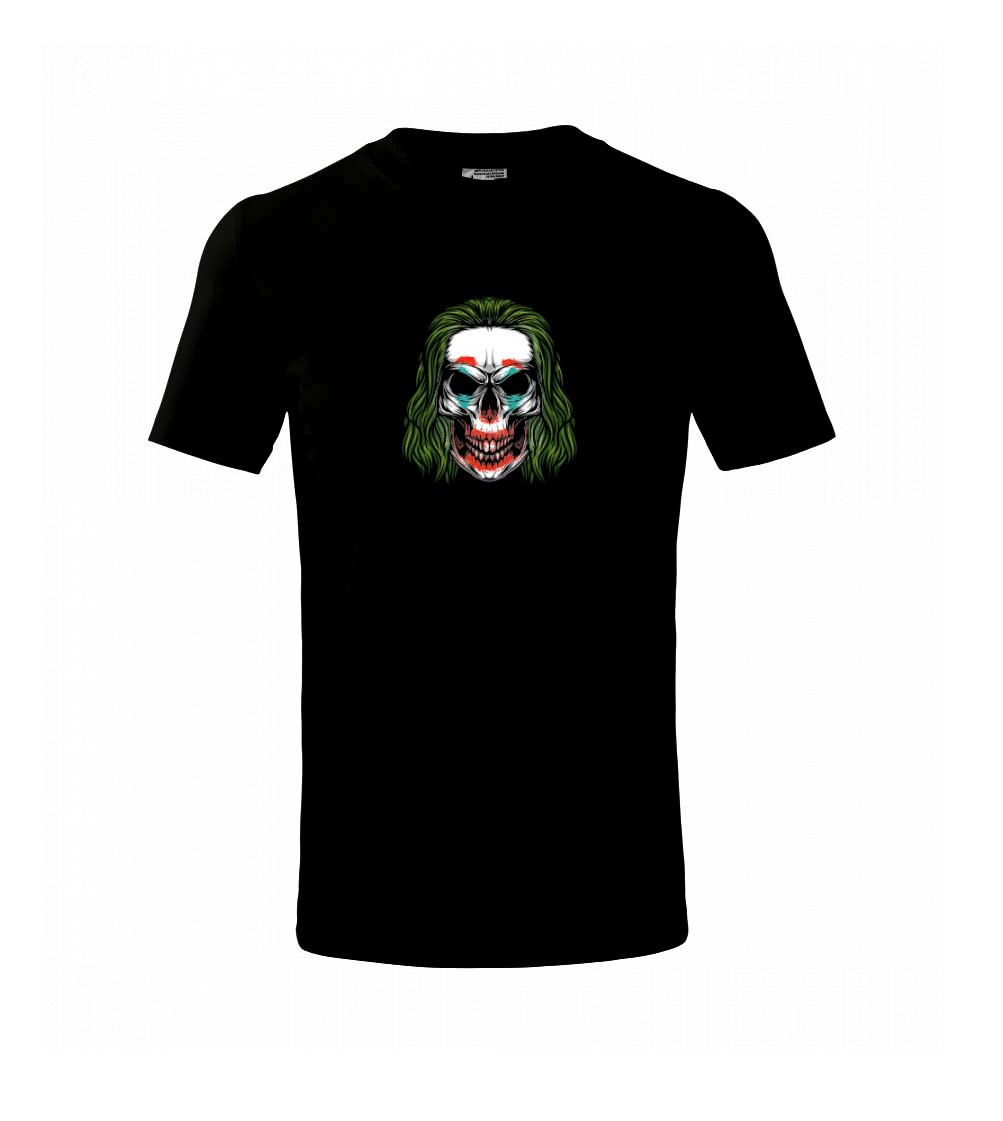 Filmové tričká - Joker lebka - Tričko detské bavlnené