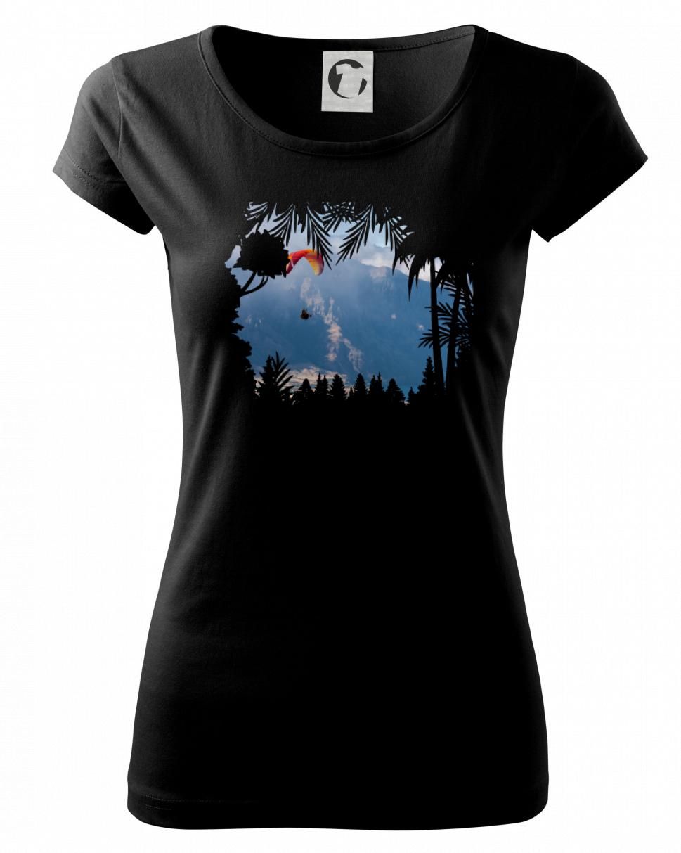 Fotka paragliding farebná Fotka paragliding farebná