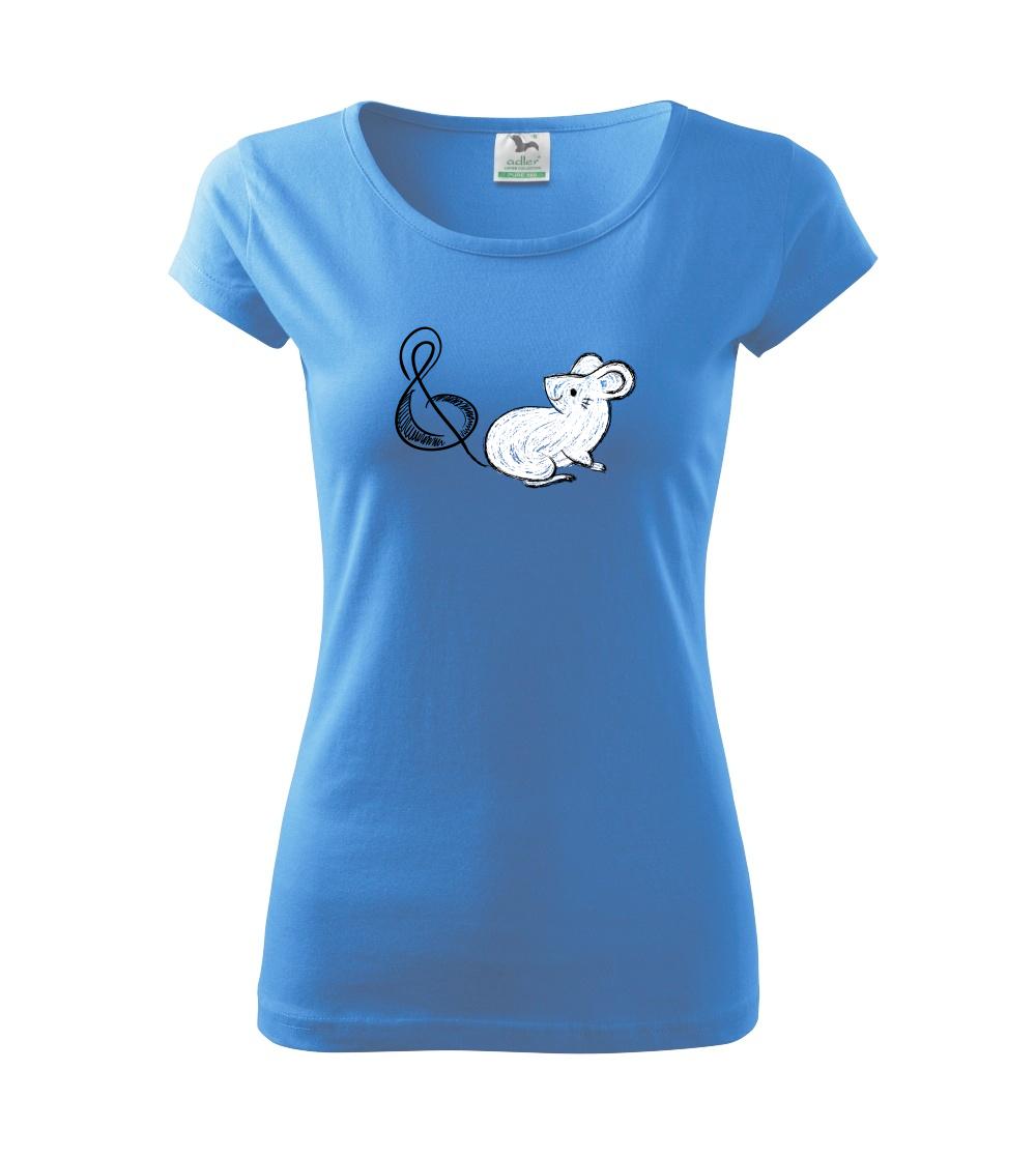 Myš husľový kľúč