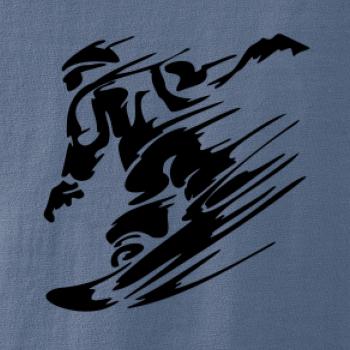 Rychlý snowboardista Rychlý snowboardista