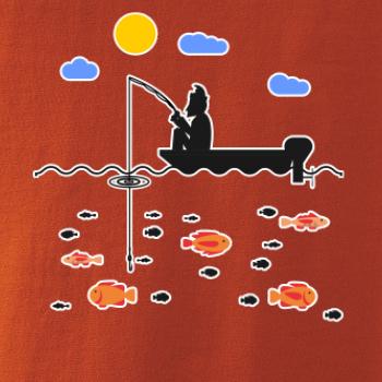 Rybár, ktorý má smolu na loďke