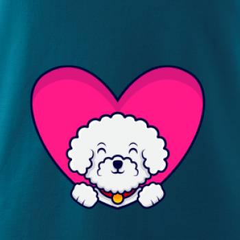 Bišónik zalezený v srdci