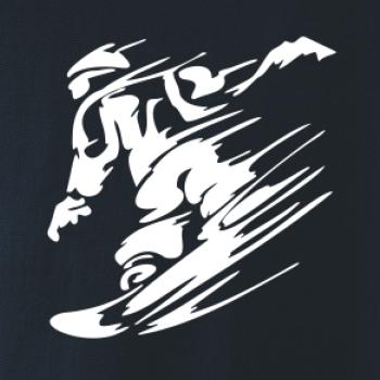Rychlý snowboardista Rychlý snowboardista