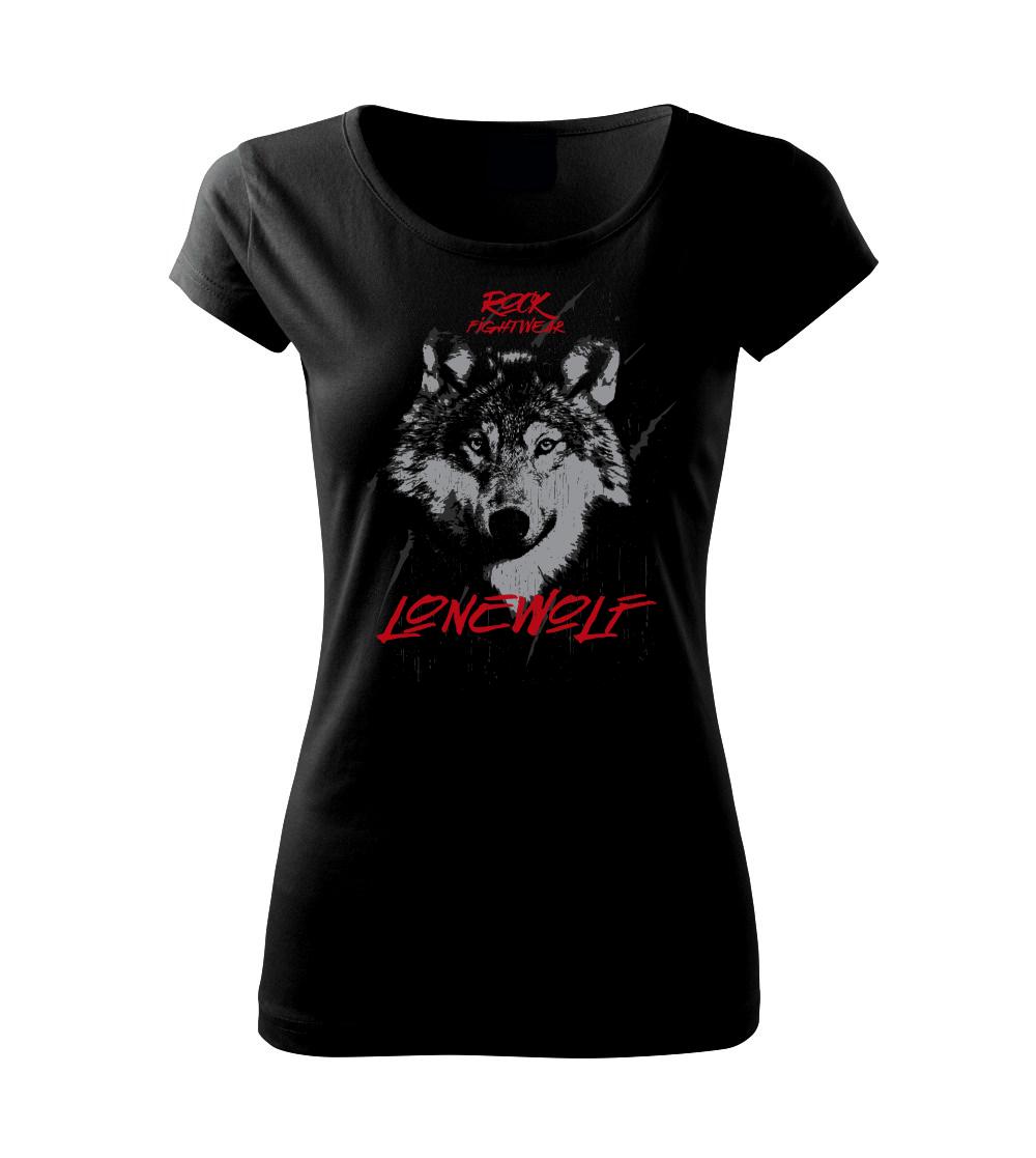 Tričká s vlkom - Wolf fightwear - Dámske tričko Pure