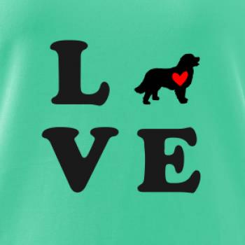 Bernský salašnícky pes love