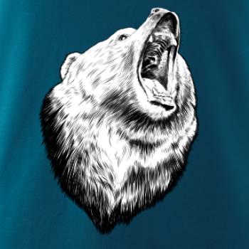 Medveď trošku naštvaný