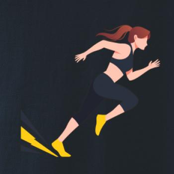 Behanie - žena štartuje