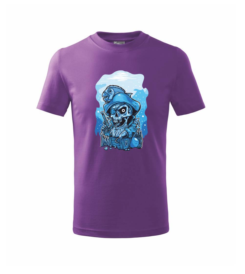 Lebka potápač poklad