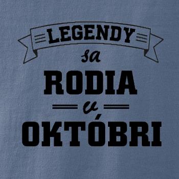 Legendy sa rodia v októbri
