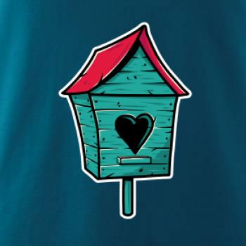 Farebná búdka pre vtáky