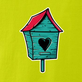 Farebná búdka pre vtáky