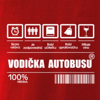 Čiarový kód - Vodič autobusu / Vodička autobusu