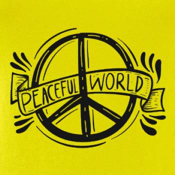 Peaceful world logo