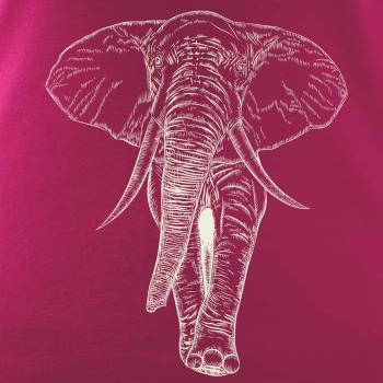 Slon vo farbe slonovej kosti