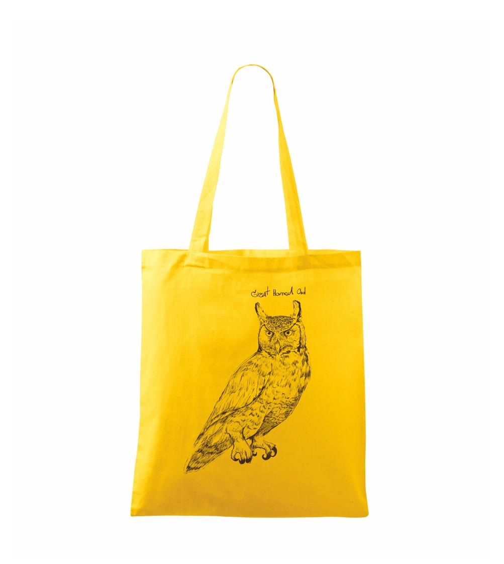 Výr bielobradý great horned owl