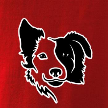 Border kólia obrys hlavy