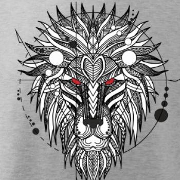 Hlava leva - geometrická