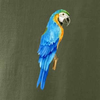 Ara modrá kreslená