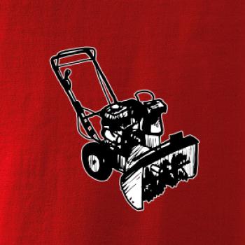 Sněhová fréza kresba