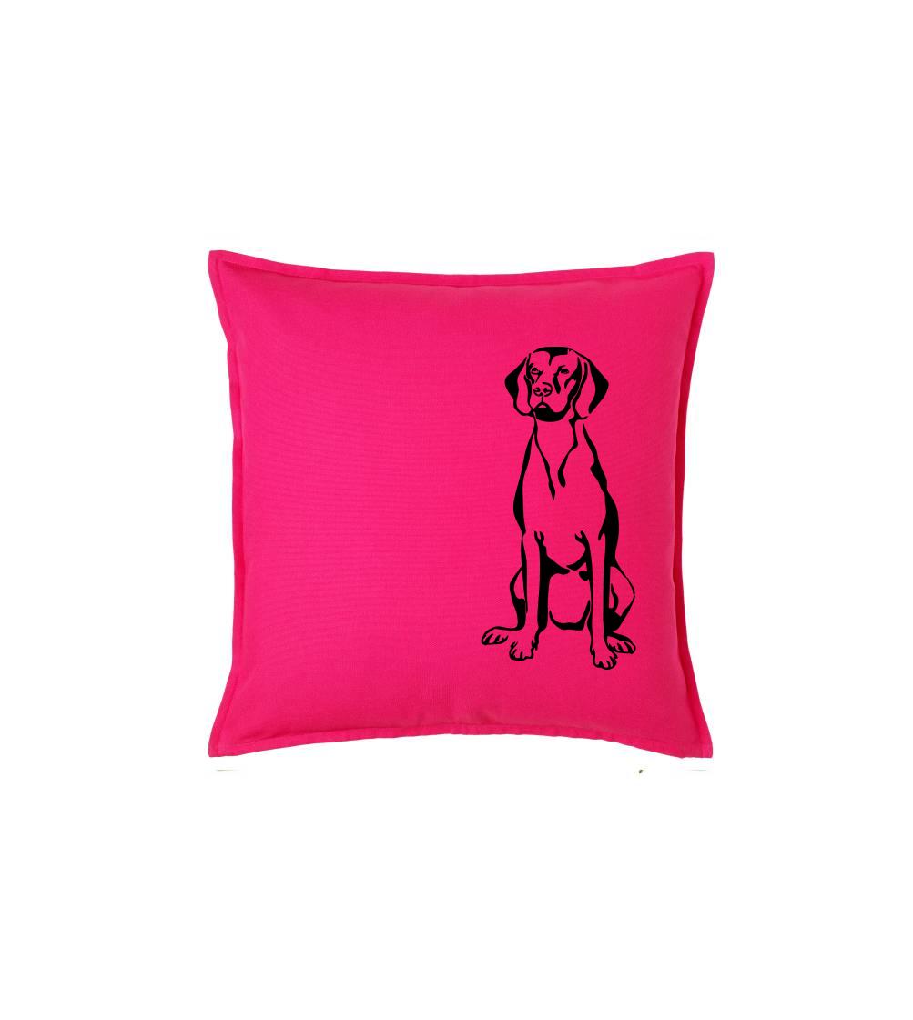 Ostatné psie plemená - Vizsla na výšku - Vankúš 50x50