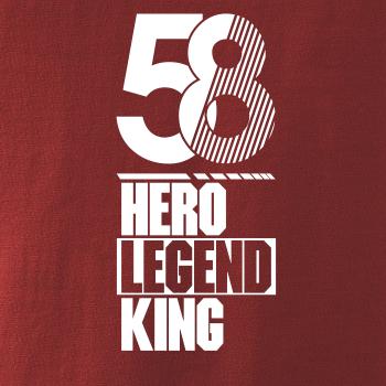 Hero, Legend, King x Queen 1958