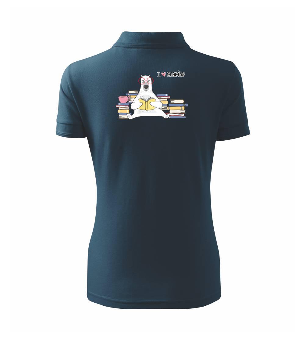 I love reading medveď I love reading medveď