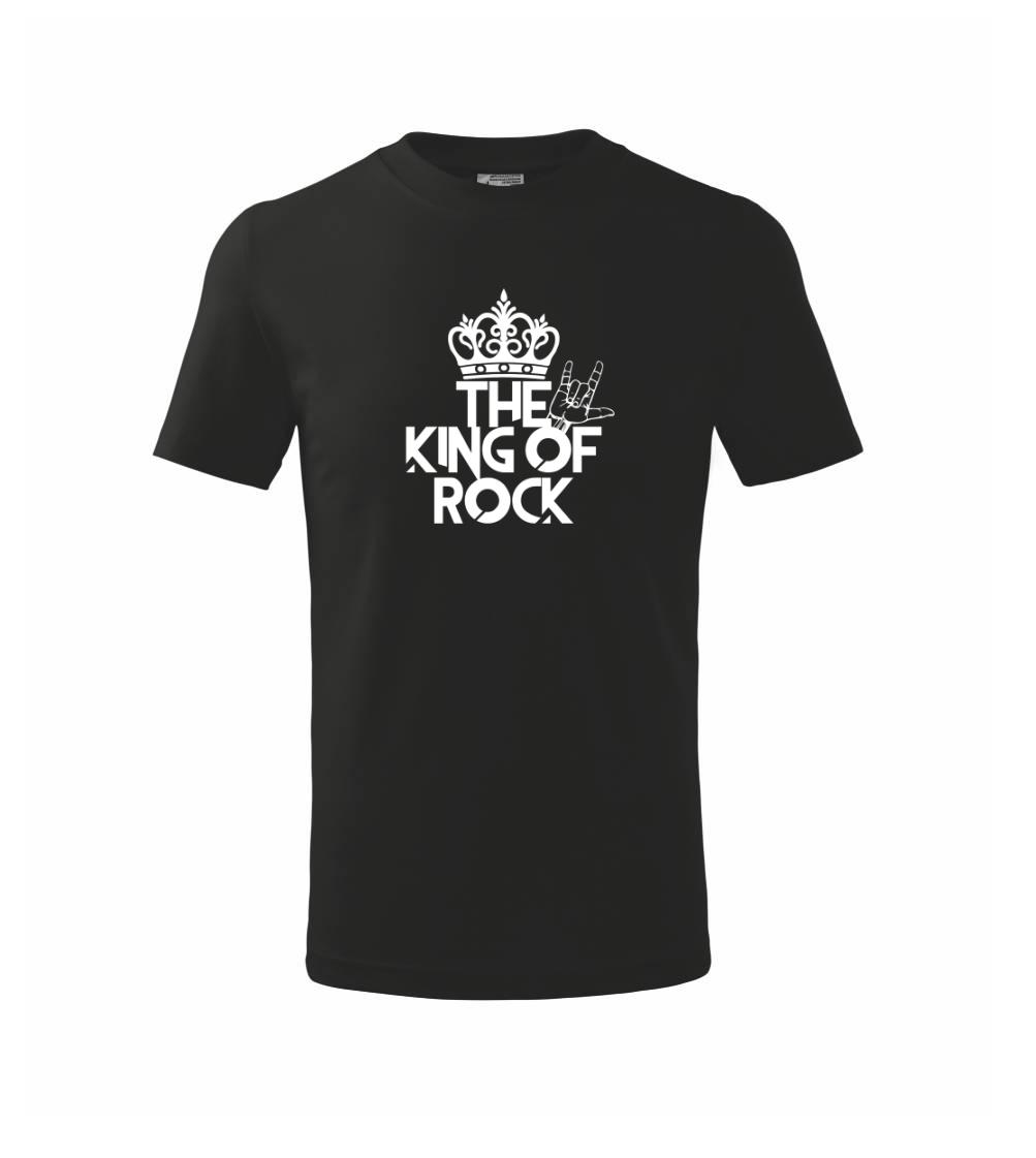 King of rock - Tričko detské bavlnené