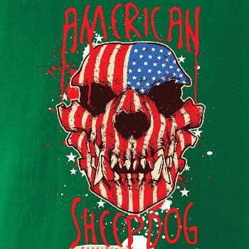 American Sheepdog - lebka