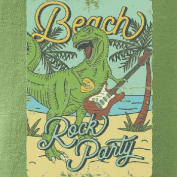 Beach rock party