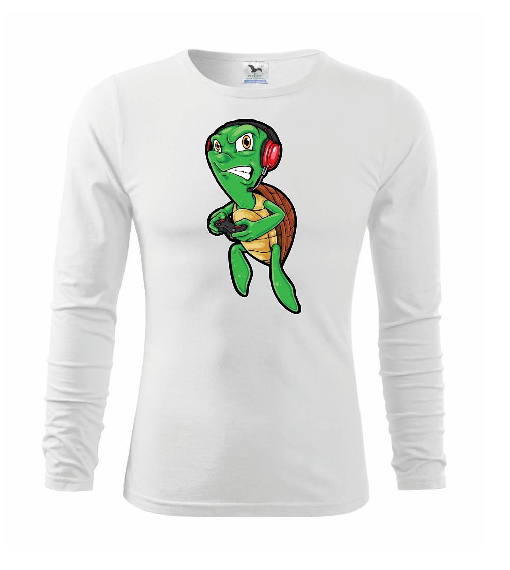 Tričká pre ajťákov - Korytnačka parman - Tričko detské Long Sleeve