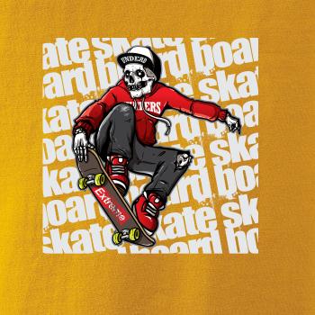 Skate red boy